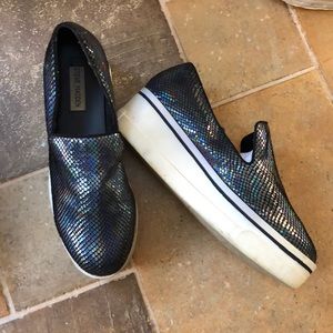 Metallic shoes